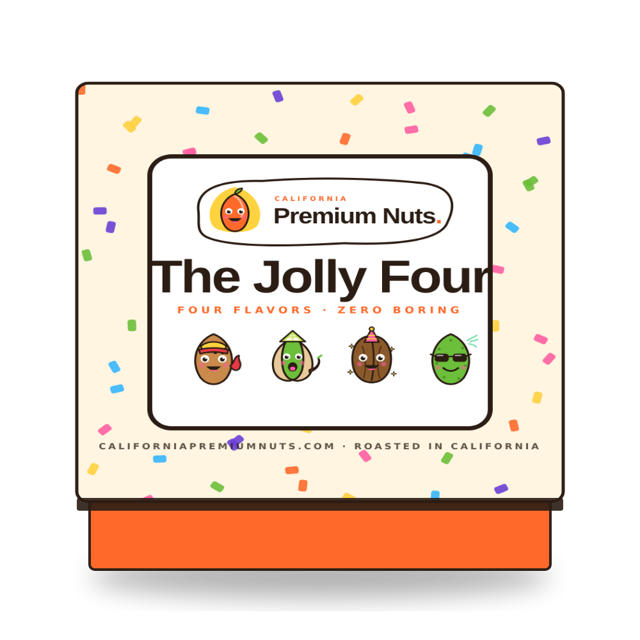The Jolly Four gift box